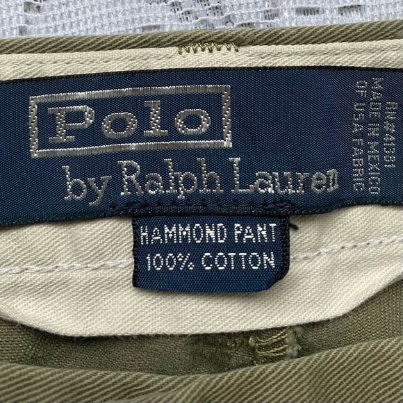 Polo Ralph Lauren Men’s Classic Pleated Chino Size 32/32 - Picture 6 of 10